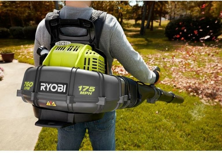 Ryobi 175 MPH 760 CFM 38cc Gas Backpack Leaf Blower Review 2024