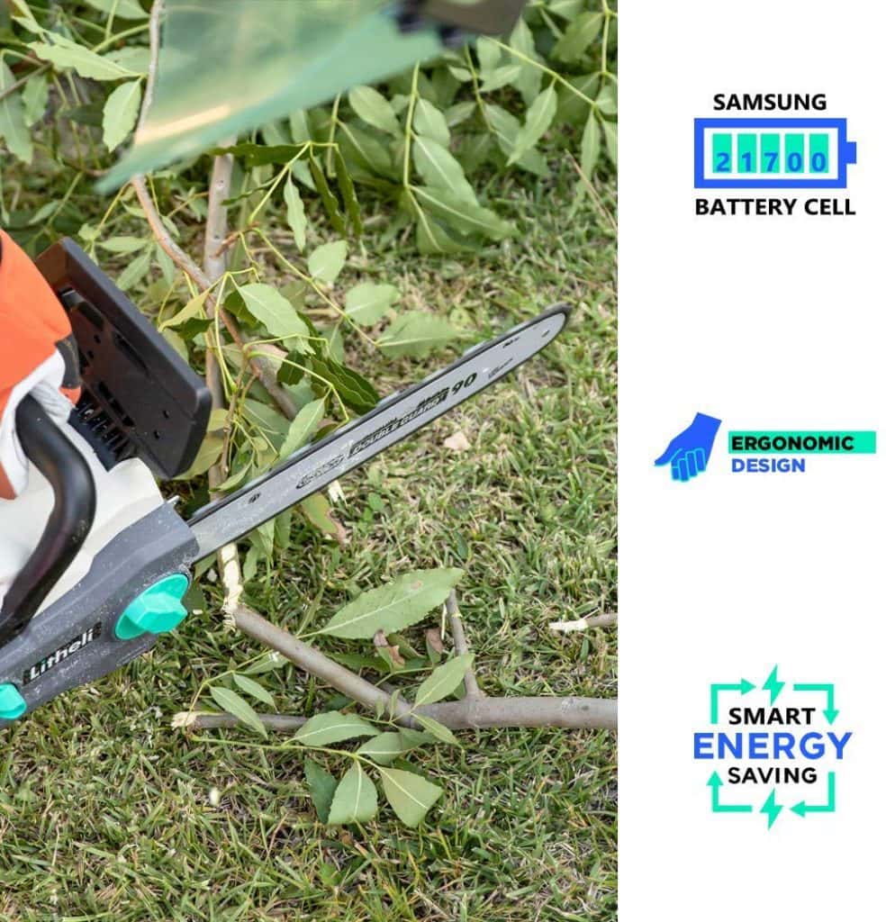 LITHELI cordless chainsaw - photo 2