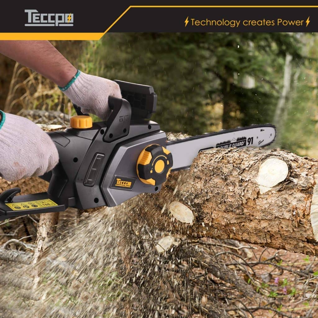 Teccpo electric chainsaw - photo 3