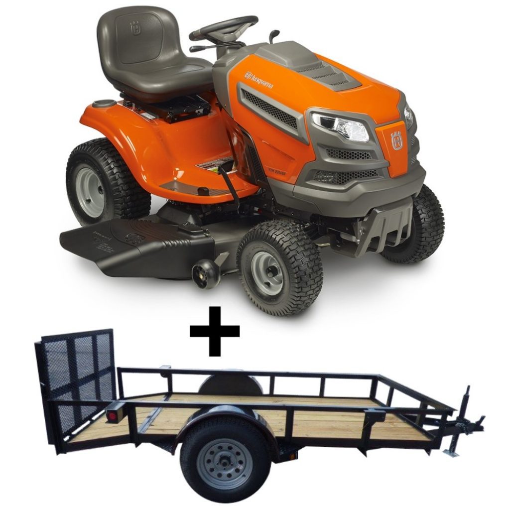 husqvarna yth22v46 grass catcher