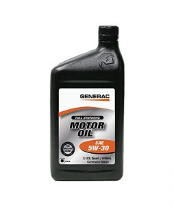 Generac-Full-Synthetic-Motor-Oil-5W-30-SN-Quart-Bottle-Part-0J5140