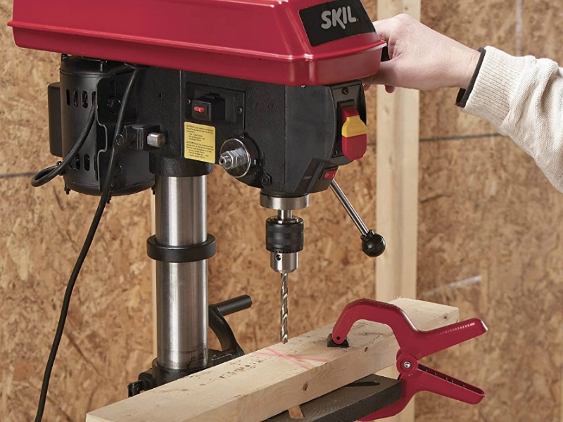 Mini-Drill-Press-Bench