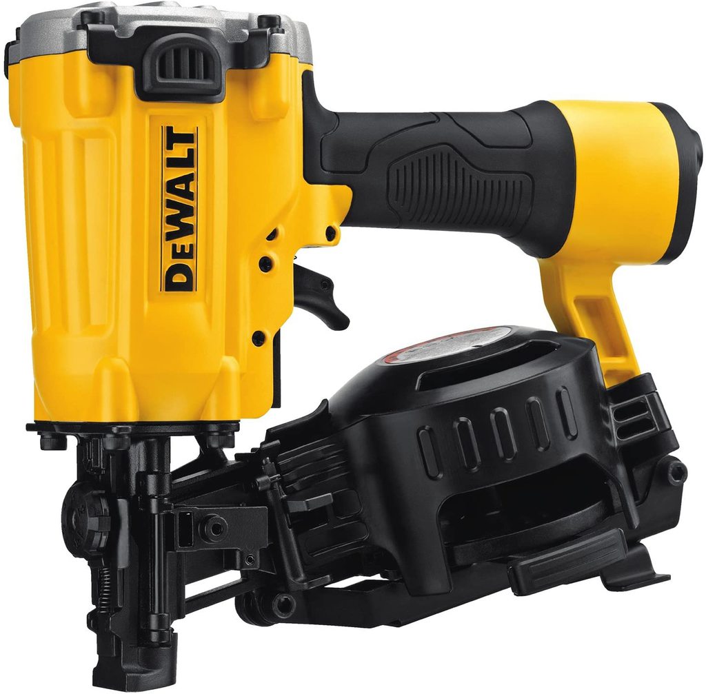 DEWALT DW45RN Pneumatic Coil Roofing Nailer