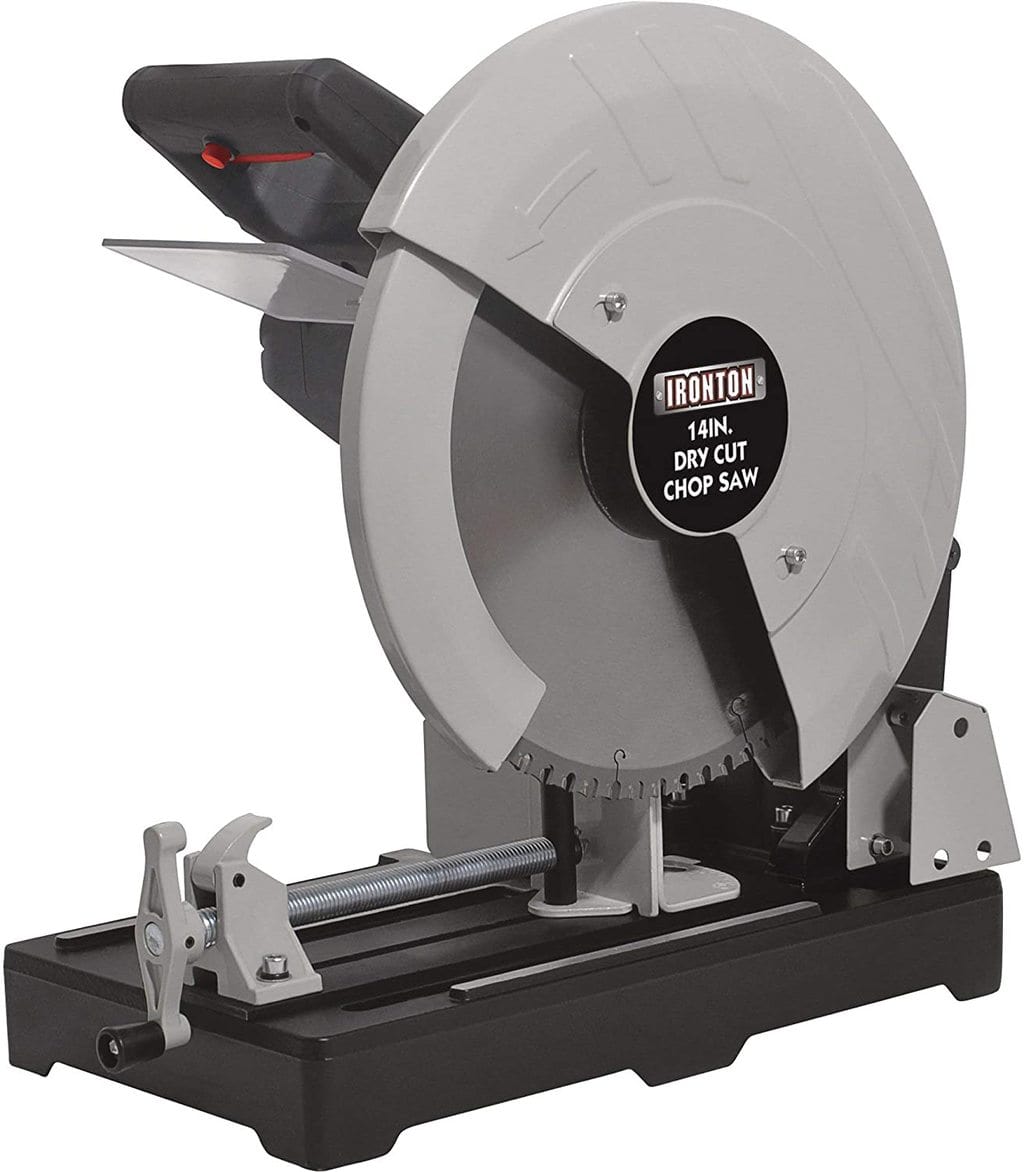 Ironton Dry Cut Metal Saw - 14in. 15 Amps, 1450 RPM