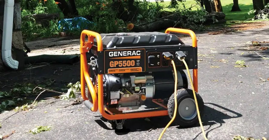Generac 5939 GP5500 5500 Running