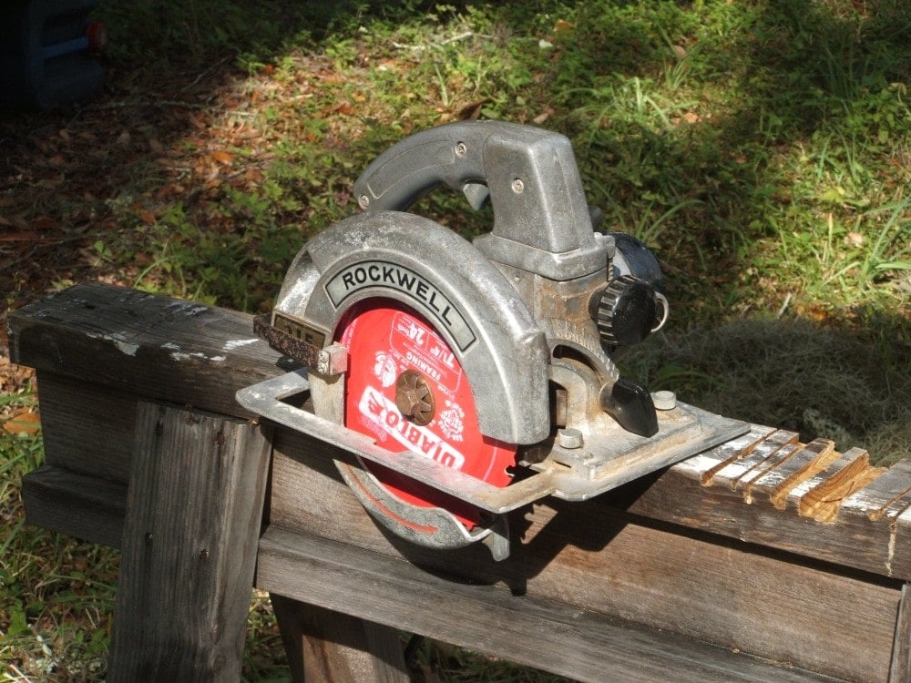 old Rockwell circular saw