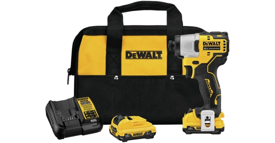 DEWALT XTREME 12V Driver Kit DCF801F2