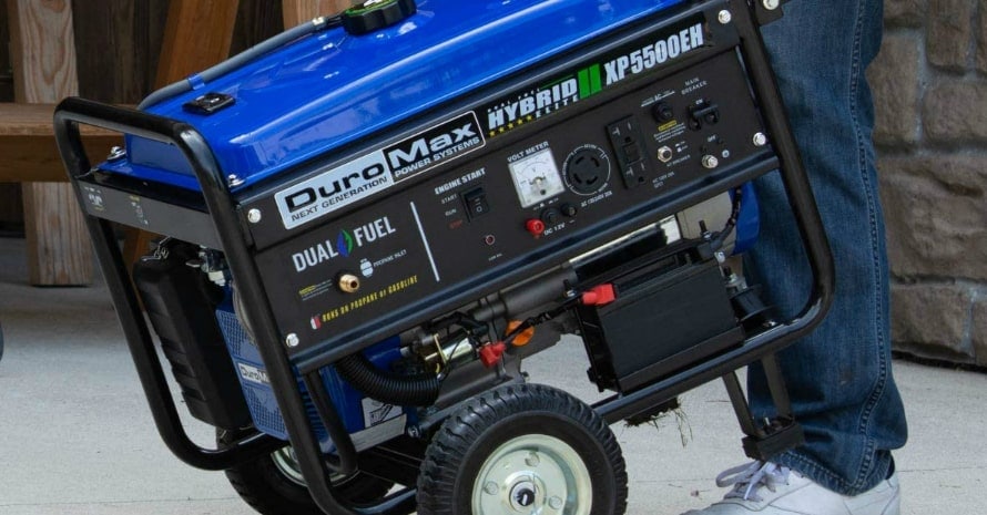 DuroMax XP5500EH Fuel Portable Generator