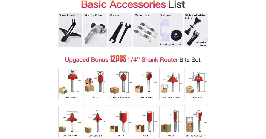 CtopoGo CT-370 accessories list