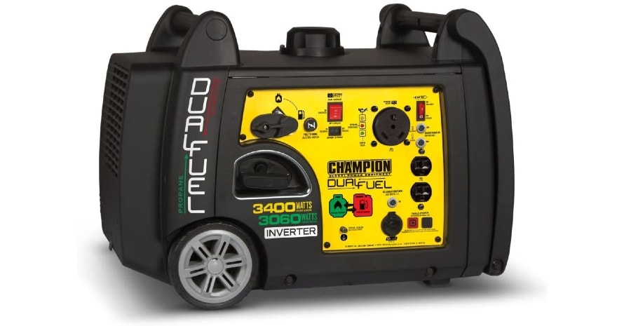 Champion 3400-Watt Dual Fuel Portable Generator