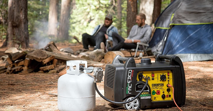 Champion 3400-Watt Dual Fuel Portable Generator