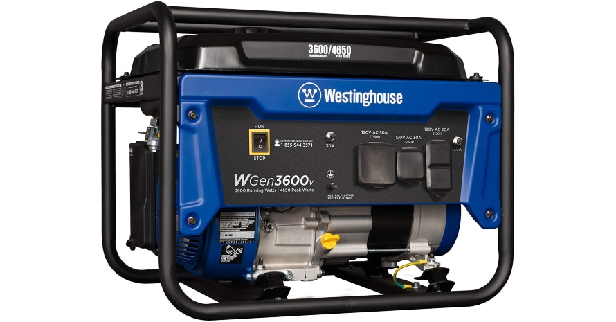 Westinghouse Outdoor Equipment WGen3600v Generator