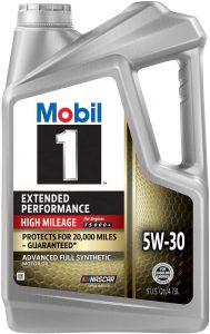 Mobil 1 oil for generator, 5W-30