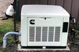 Grounded generator outside