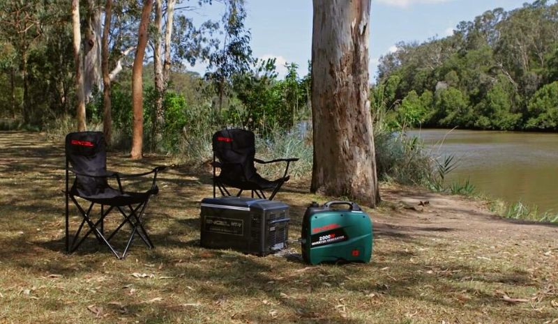 Generator in the camp