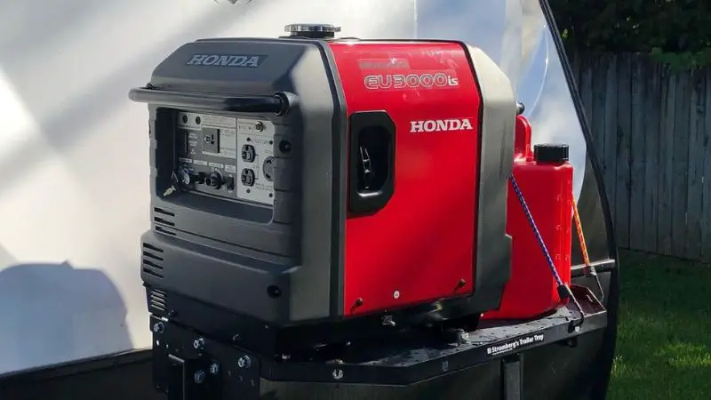 Honda generator on the car