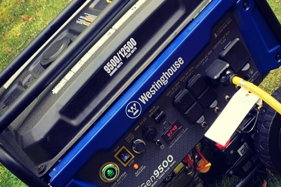 generator westinghouse blue