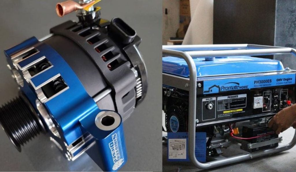 What Is the Difference Between a Generator and an Alternator?