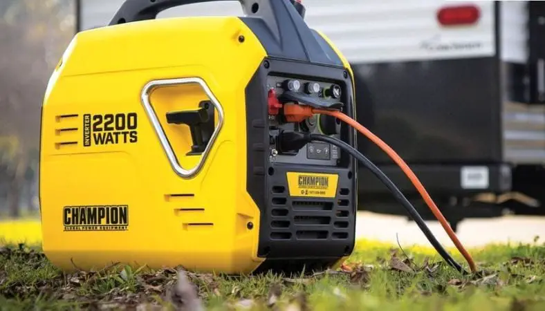 Generator connecting to RV