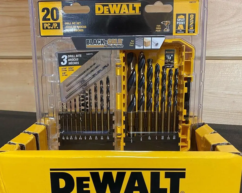 Packing drill bit sets