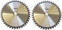 9* 40 Tooth Carbide Tip General Purpose Wood Cutting Circular Saw Blade with 5/8