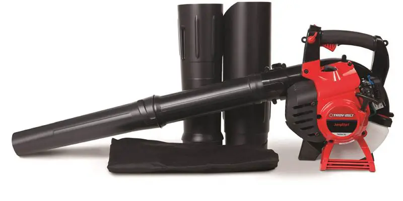 Troy-Bilt Handheld Leaf Blower Vacuum Kit 450 CFM 2-Cycle Adjustable Speed Review